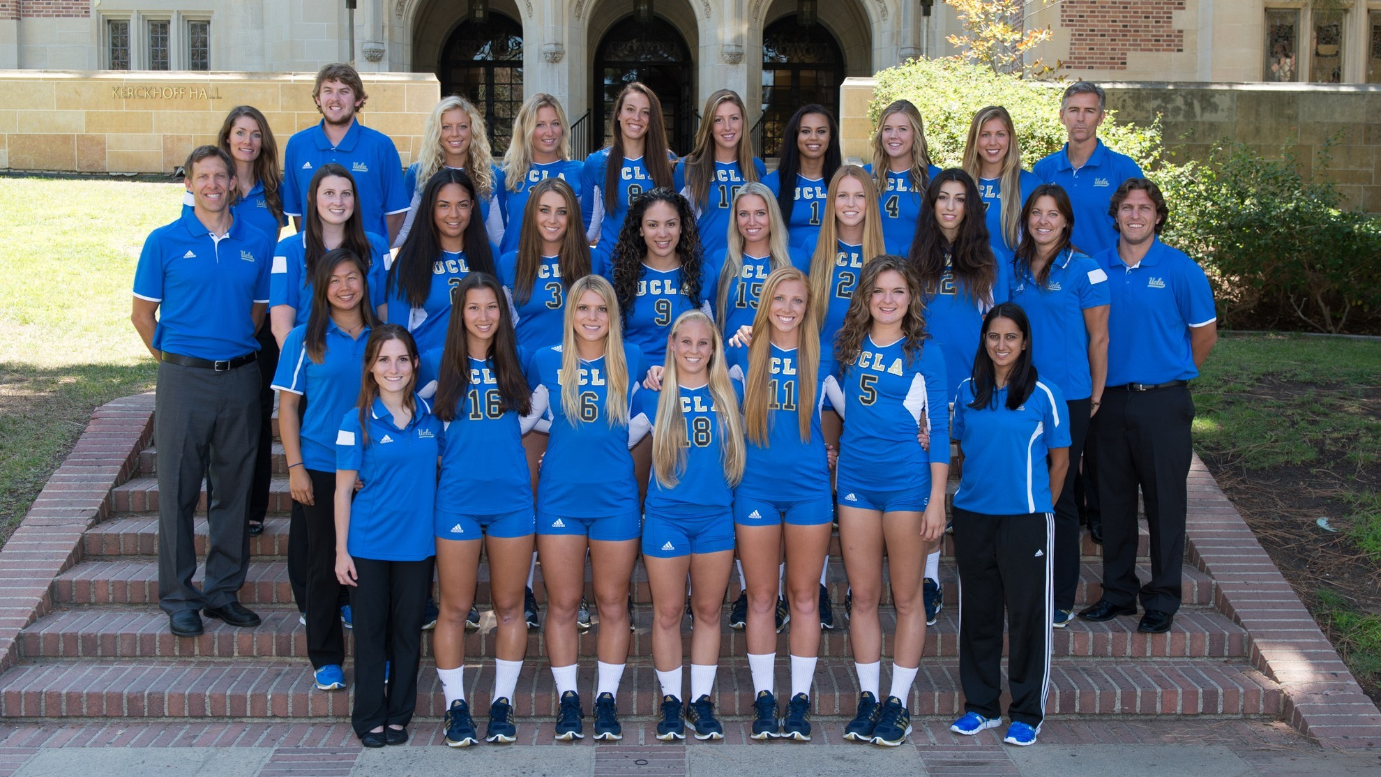 2014 UCLA Women's Volleyball Team Photo UCLA Athletics - UCLA Women's Volleyball media day portraits and team photos, UCLA, Los Angeles, CA.
August 13th, 2014
Copyright Don Liebig/ASUCLA
140813_WVOL_005.NEF