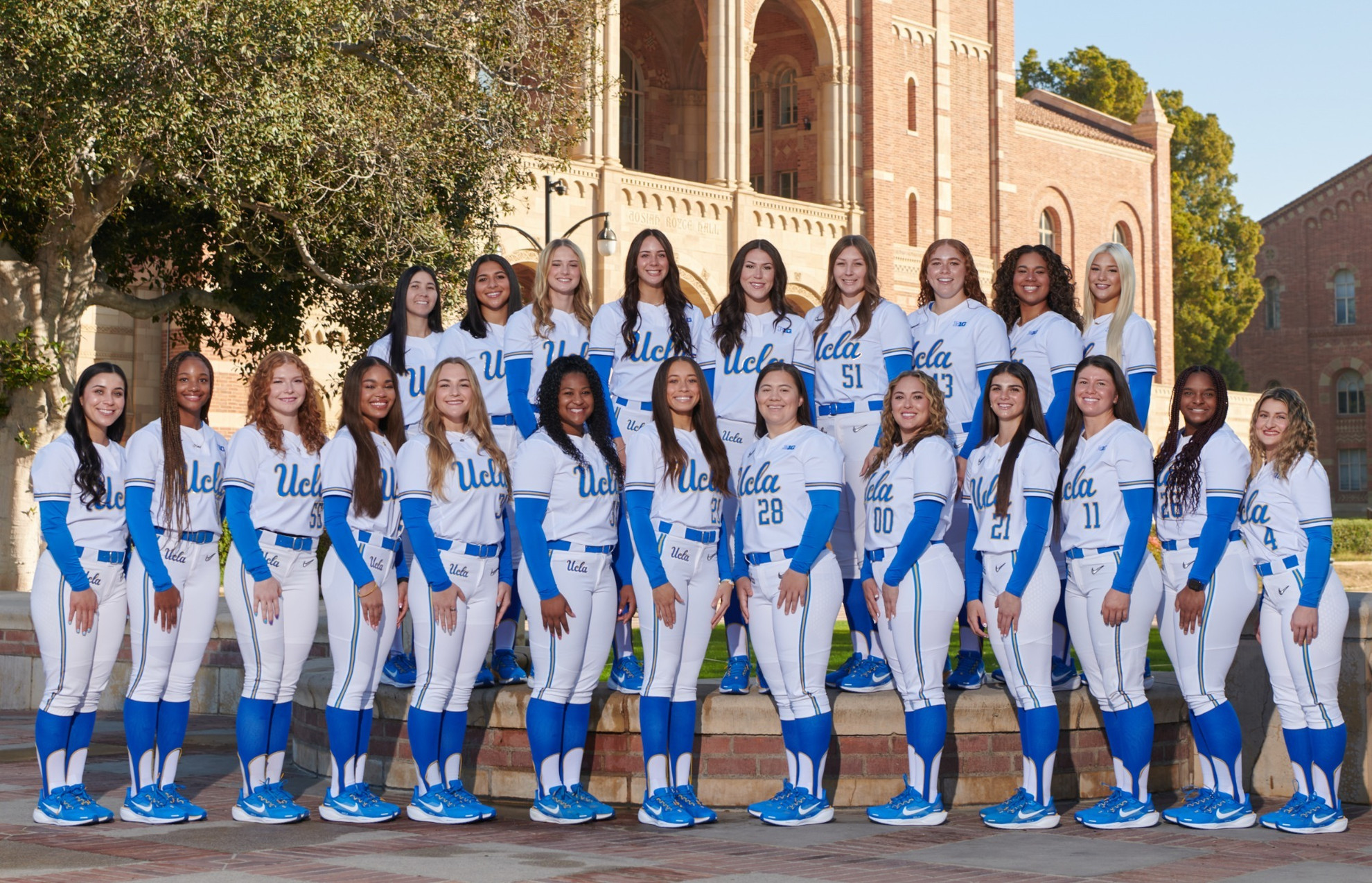 2025 UCLA Softball Team Photo 2025 Softball Roster