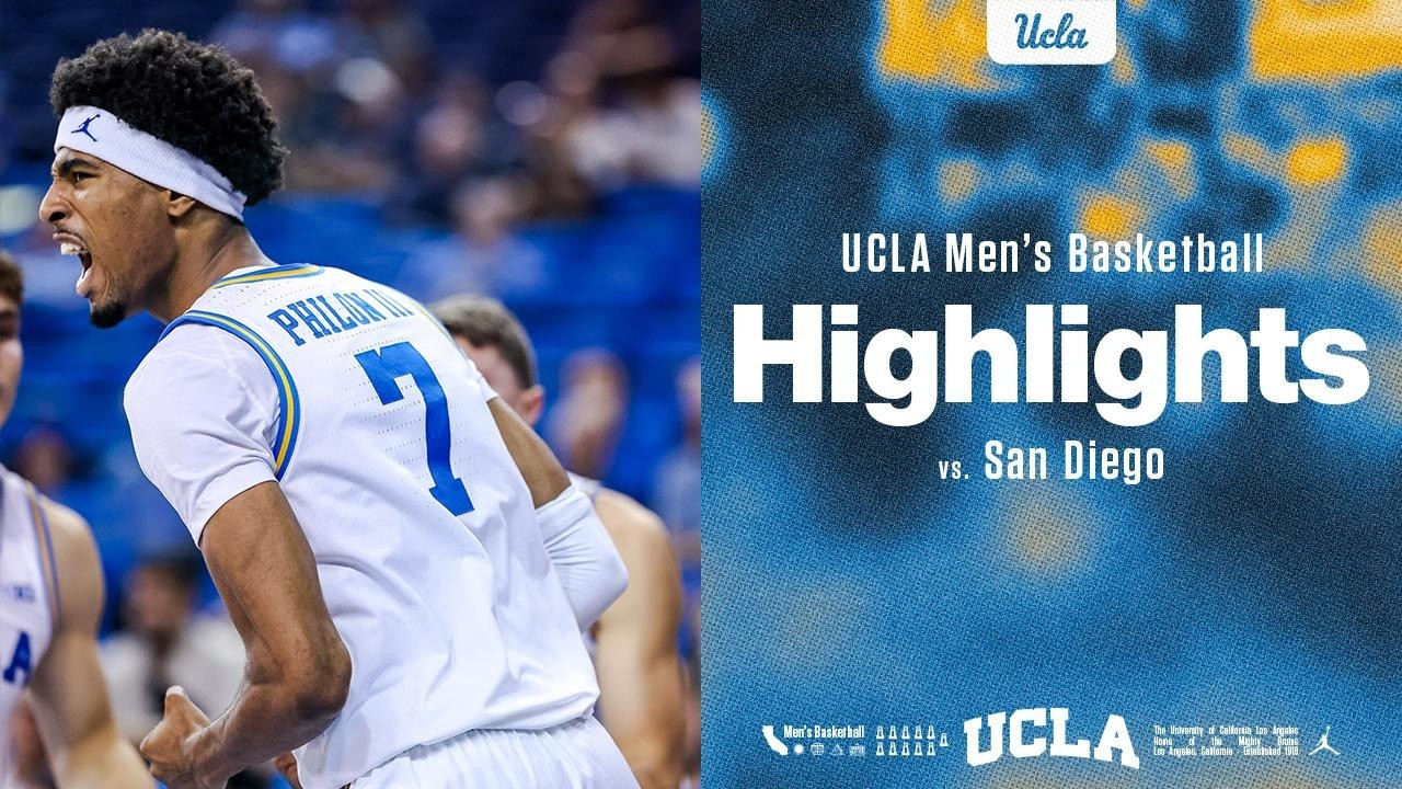Highights - UCLA Men's Basketball vs. University of San Diego (Oct. 27, 2026)