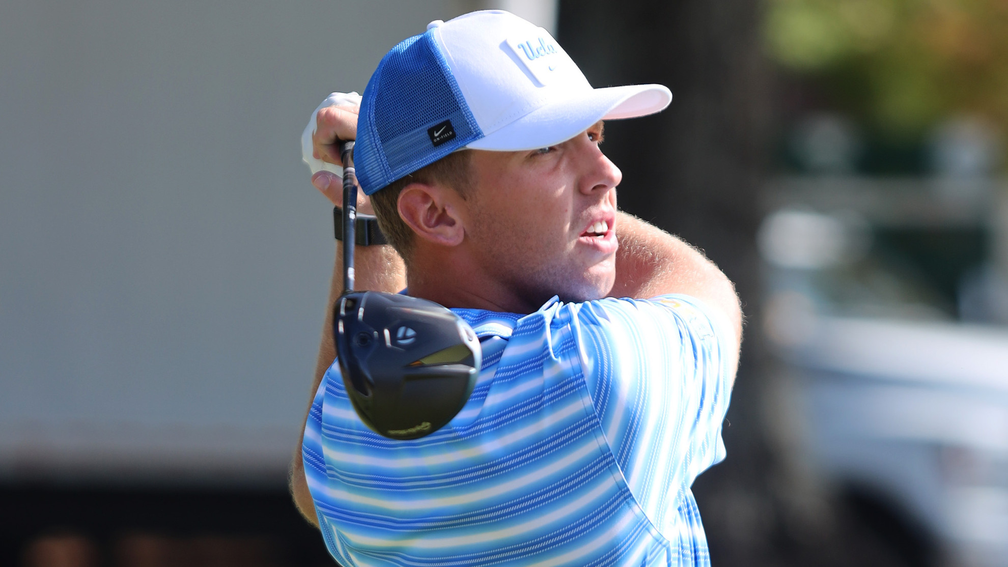 Baylor Larrabee drives the ball at the East Lake Cup