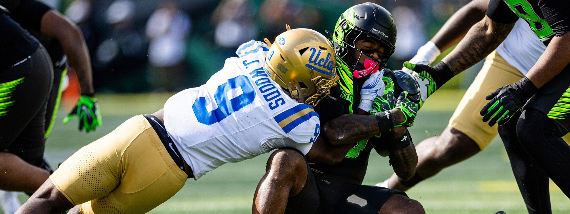 Woods Named Big Ten Defensive Player of the Week