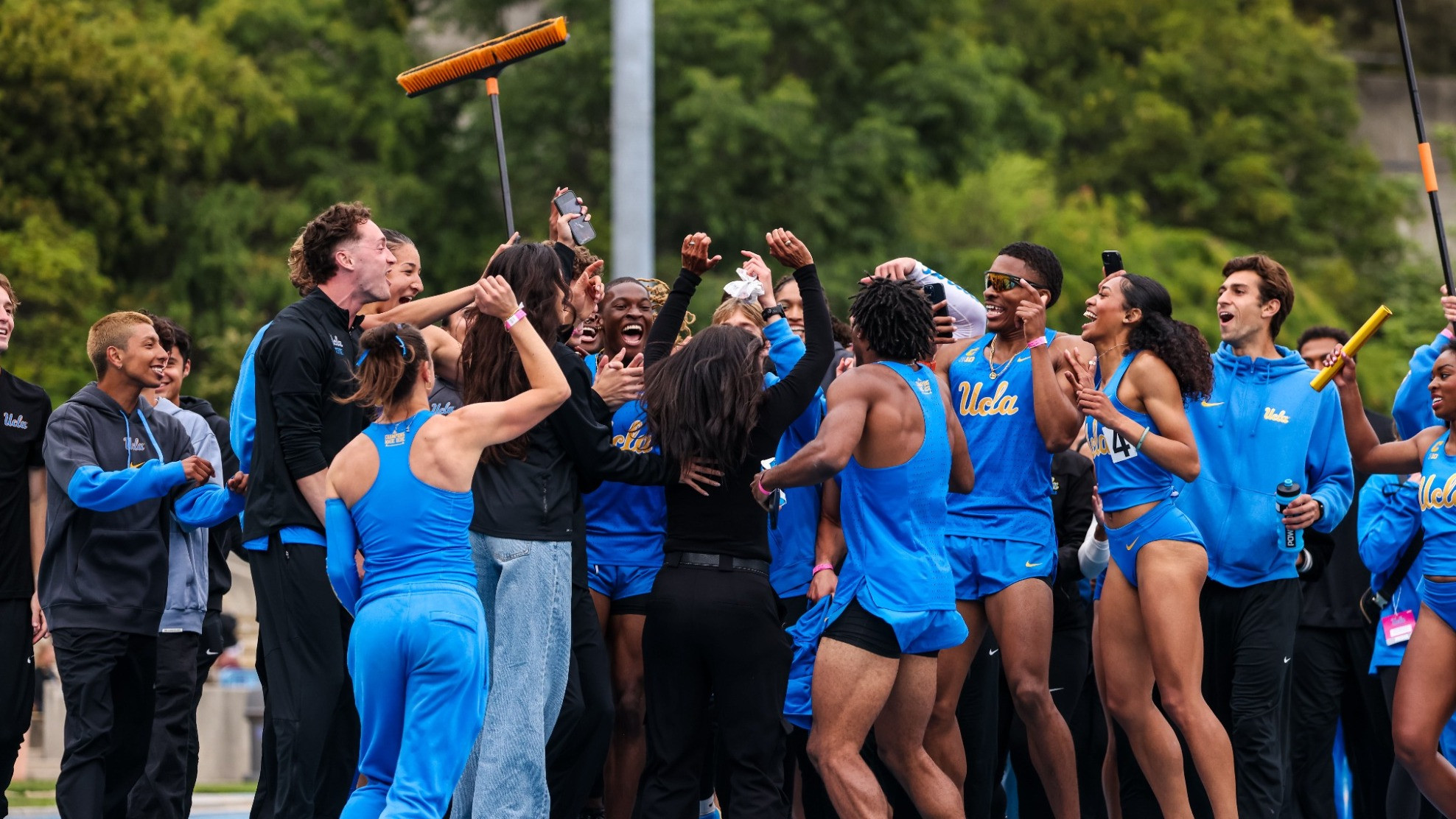 Track & Field Sweeps USC in Rivalry Dual Meet - UCLA Bruins